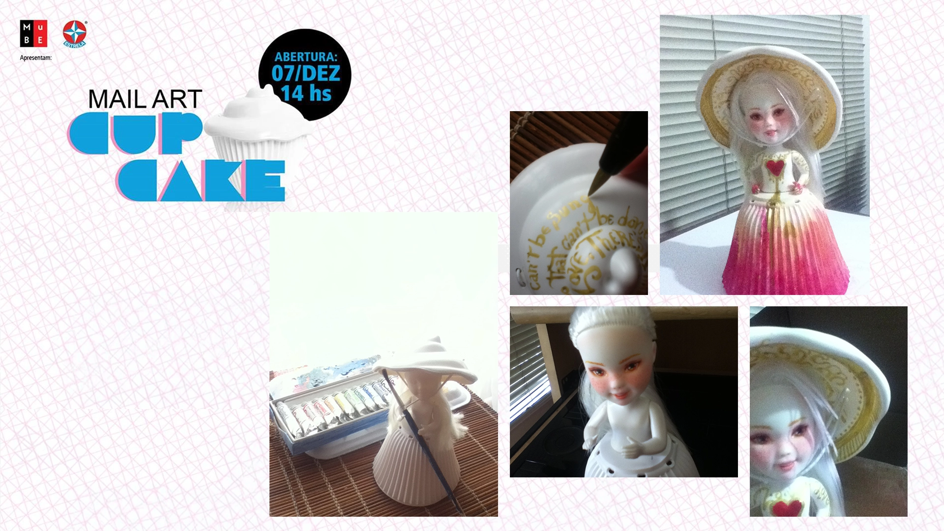 Cupcake Mail Art